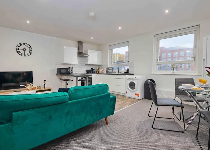 Central 1Br, Sleeps 3 - Wifi, Free Parking & Workspace Apartamento *